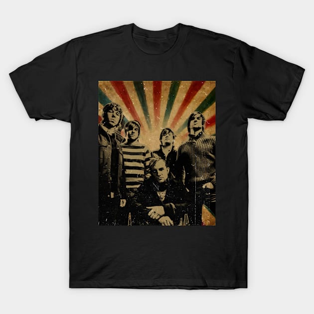 August Burns Red - Photo Vintage Retro Look FanArt T-Shirt by Janji Joni